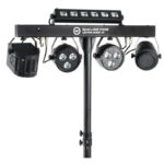 Mobilny zestaw oświetleniowy LIGHT Belka Laser Strobe LED Par Derby UV