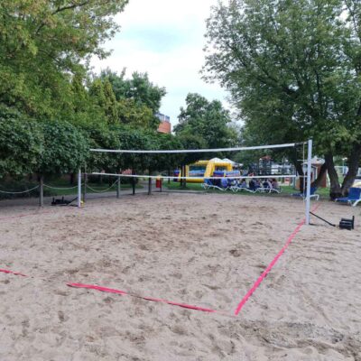 Mobilne boisko do siatkówki - wynajem - Wypożyczalnia Atrakcji