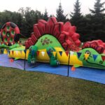 Dmuchana zjeżdżalnia Dinozaur -Dmuchańce - Wypożyczalnia Atrakcji