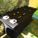 Dron na event - Stanowisko latania dronem - nauka latania dronem - wynajem