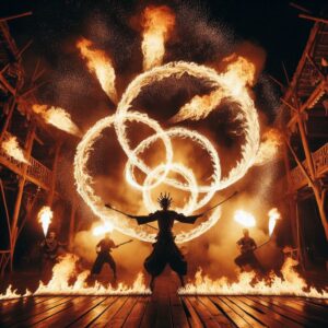 Fire show czyli spektakularny pokaz ognia na evencie