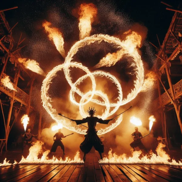 Fire show czyli spektakularny pokaz ognia na evencie