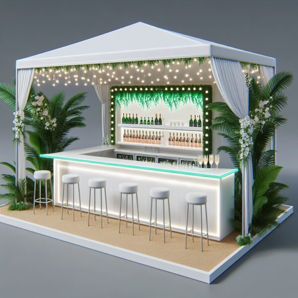 Mobilny bar personalizowany na event - wynajem, Warszawa