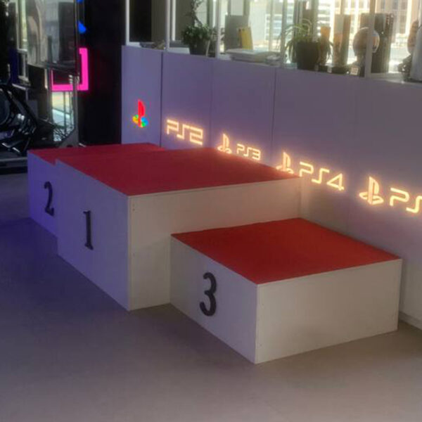 3 stopniowe podium sportowe - wynajem, wypożyczenie - Warszawa