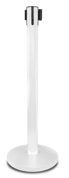 Słupek z taśmą zwijaną 225 cm, VIP