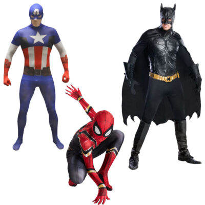 Superbohaterowie na Event - Żywe maskotki -Kostiumy