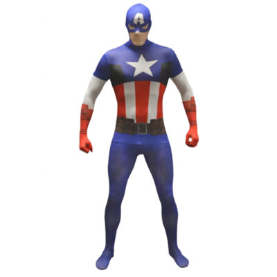Superbohaterowie na Event - Żywe maskotki -Kostium Kapitan Ameryka