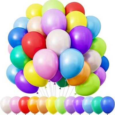 Balony dekoracyjne napełniane helem na event, otwarcie, urodziny, chrzciny, komunie, imieniny,
