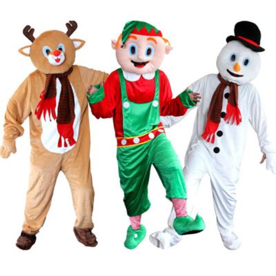 Kostiumy i żywe maskotki na wynajem Elf, Renifer, Bałwan