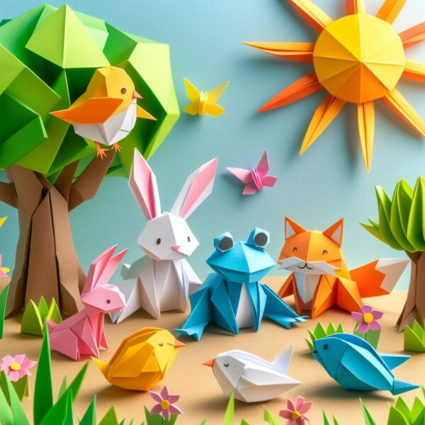 Warsztaty składania origami na evencie