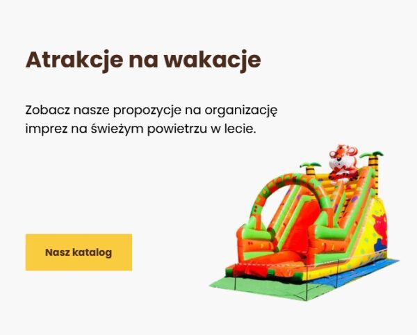 Wynajem dmuchańców